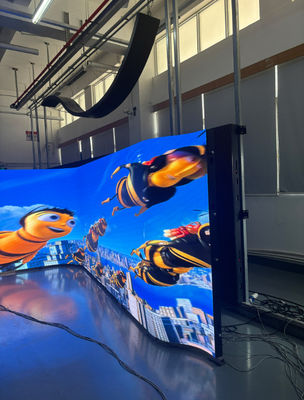 P1.25 COB 야외 렌터 LED 풀 컬러 16비트 회색 화면