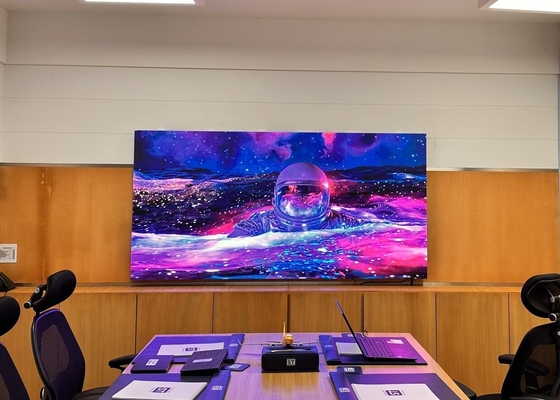 실내 다이 캐스팅 알루미늄 캐비닛 풀 컬러 LED 디스플레이 RGB LED 고 에너지 효율 광고판