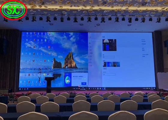 SMD2121 다이 캐스트 알루미늄 HD 알루미늄 프레임 실내 임대 LED 디스플레이 전체 색상 환경 보호