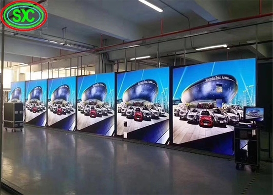 다이 캐스트 알루미늄 SMD 실내 풀 컬러 LED 디스플레이 고해상도 256*128mm 모듈