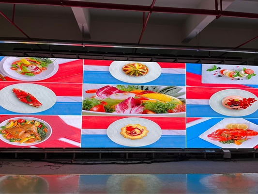 첨단 풀 플립 칩 COB 기술 얇은 피치 LED 디스플레이 더 작은 픽셀 피치 3840Hz 리프레시 LED 비디오 디스플레이