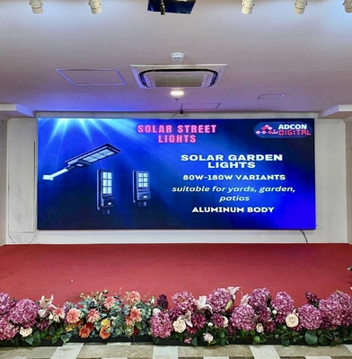 렌터 스크린 풀 컬러 LED 스크린 스테이지 배경 P3.91 SMD 1/8 스캔 에피타시얼 LED 칩