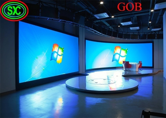 모듈 320 * 160mm 스테이지 LED 스크린 2mm 픽셀 피치 및 드라이브 Ic MBI5020 전문 스테이지 조명을 위해