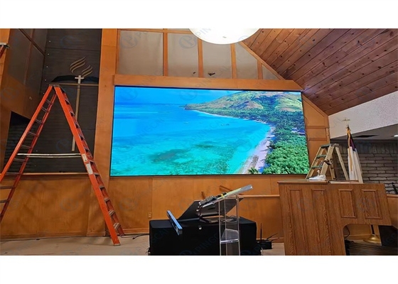 렌터 스크린 LED 비디오 디스플레이 P3.91 야외 RGB 1920HZ IP65 방수