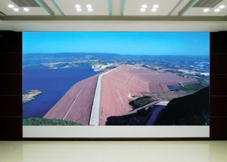 렌터 스크린 P8 LED 디스플레이 빌보드, 실내 풀 컬러 LED 스크린 1/4 스캔 모드