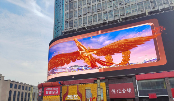 SCX LED P6 옥외 플러 컬러 LED 디스플레이, 높은 콘트라스트 비율과 넓은 시야각을 가진 광고용