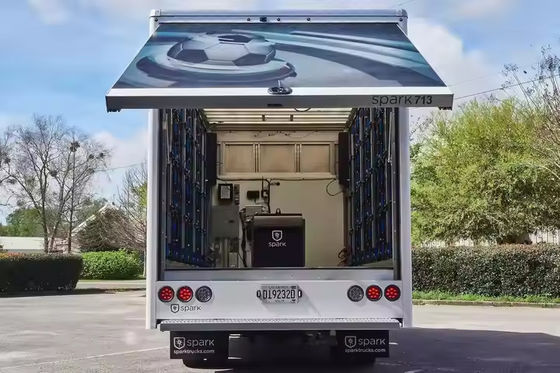 야외 P10 SMD 3535 풀 컬러 모바일 트럭 LED 디스플레이 IP65