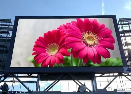 다이 캐스팅 알루미늄 장치 광고 디스플레이 LED 화면 250x250mm RGB LED 모듈 P31.25mm