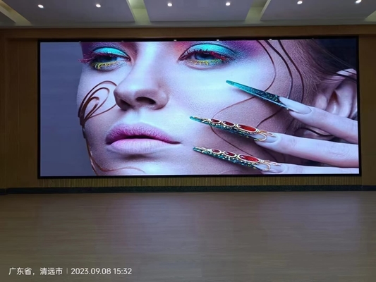 SCX LED LED 칩스타 고 갱신 속도 P4 실내 LED 디스플레이 화면 고정 설치용 512x512mm 알루미늄 패널