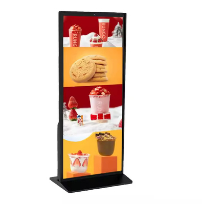디지털 LED 포스터 P1.8 P2 P2.5 P3 실내 HD 전자 광고 LED 화면 Wifi 제어 바닥 서 있는 LED 디스플레이