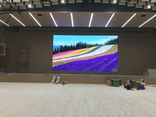 P3 91 Hd 영화 픽처는 작은 내각 500 Ｘ 500 Mm 픽셀 칩 Di로 실내인 디스플레이 화면 중국 최상품 가격을 주도했습니다