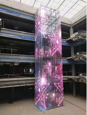 2025 핫 투명 LED 창 디스플레이 미니 투명 LED 디스플레이 유리 창 투명 LED 디스플레이