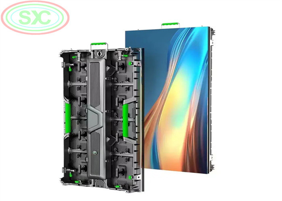 전체 LED 비디오 벽 시스템 P3.91 LED 디스플레이 500mmx500mm 무대 배경 실내 LED 화면