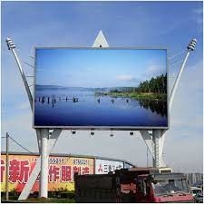 R 625-630nm LED 광고판 전체 색상 용량과 평균 전력 소비 860w/m2