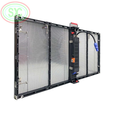 SMD2121 LED 타입 및 0.2KG/PC 모듈 무게로 사용자 정의 가능한 투명한 LED 비디오 벽
