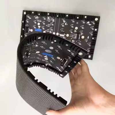 P4 커빙 LED 비디오 화면 커튼 유연 LED 디스플레이 모듈 풀 컬러