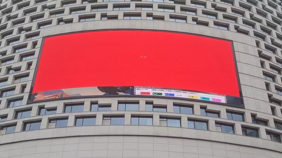 HD 고 밝기 풀 컬러 야외 풀 컬러 P8 이벤트 임대 LED 비디오 벽 화면