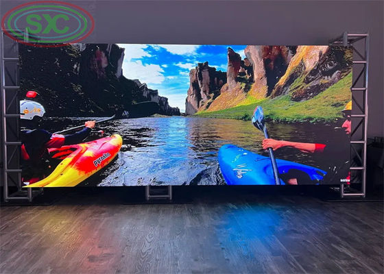 임대용 LED 디스플레이 SMD2121 램프 시야 거리 3-50m 캐비닛 크기 500*500mm, 국내 시장에 적합