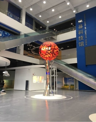 쇼핑몰 및 이벤트 스피어 LED 스크린과 프론트 서비스 유지보수 방법 ISO 인증