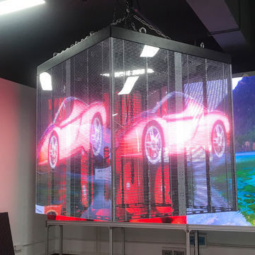 좋은 가격 LED 투명 스크린 아이템 투명 LED 비디오 월 (SMD2121 타입) 온라인으로