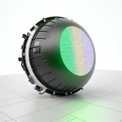 방수 IP43 구형 LED 스크린, 해상도 Epistar LED 칩 DC5V