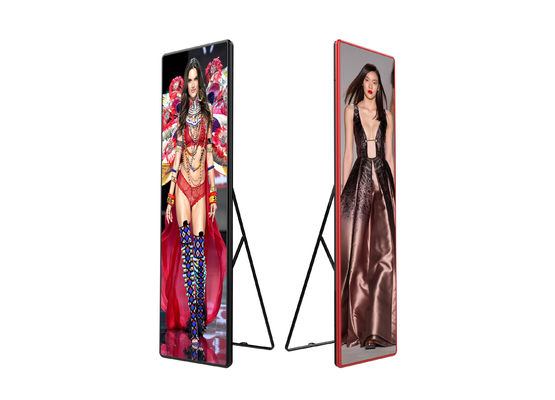 캐비닛 알루미늄 LED 포스터 디스플레이 680x2000mm 화면 크기와 1R1G1B 색상 구성