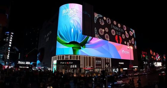 오래 지속되는 1000시간 수명 5500 밝기와 IP65 방수성 있는 야외 풀 컬러 LED 디스플레이