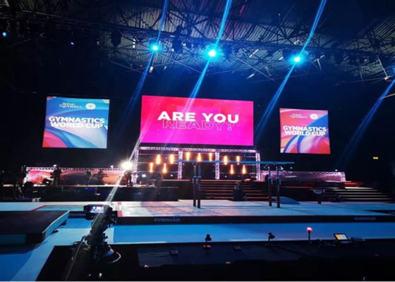 맞춤형 렌탈 LED 디스플레이, 무대 조명 쇼를 위한 최고의 가격