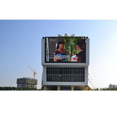 P10 ip65 방수 후방 서비스 개시 상자 p10 야외 풀 컬러는 아드베르티를 위해 화면 디스플레이 led 패널에게 320* 160 밀리미터를 보내게 했습니다