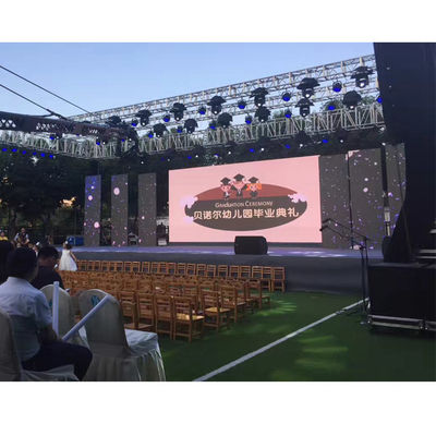 좋은 가격 140º/140º 화각 단계 LED 스크린, 실내 지도된 표시판 P3.91/P4.81 온라인으로