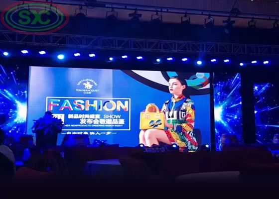 전체 색상 야외 실내 정면 유지 관리 LED 디스플레이 임대 LED 화면 P2 LED 벽