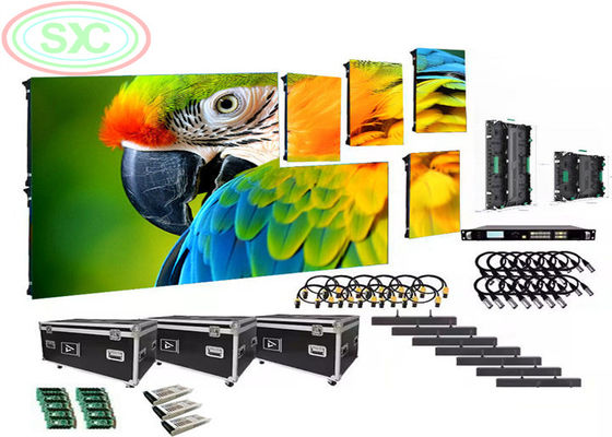 P3.91mm 500x500mm 무대 배경 비디오 LED 패널 LED 교회 화면