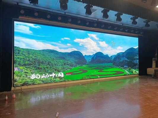 스테이지 LED 스크린 플렉서블 LED 배경 화면 높은 갱신 속도와 방수 디자인