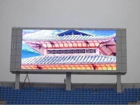 외관 p6 풀 컬러 LED 디스플레이 다이내믹 외관 광고 및 공공 정보 디스플레이에 이상적입니다.