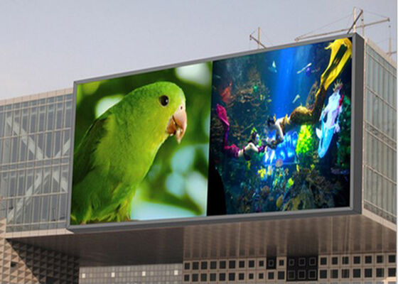 외부 p6 풀 컬러 LED 디스플레이 LED 및 HUB75 인터페이스 제공 및 밝은 외부 시각