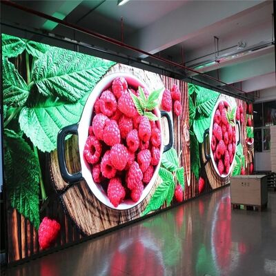p2 실내 풀 컬러 LED 디스플레이, 3840HZ 이상의 울트라 리프레시 레이트 및 비디오 벽 설치에 대한 원활한 스플라이싱