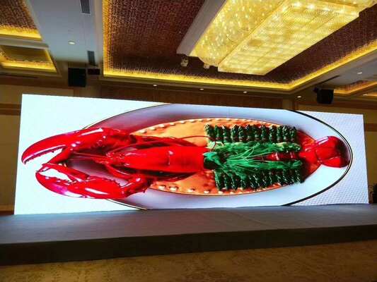 p3.9 실내 p3.9 무선 스플레이싱 높은 갱신 속도와 넓은 관점으로 상업용 임대 및 이벤트용 풀 컬러 LED 디스플레이