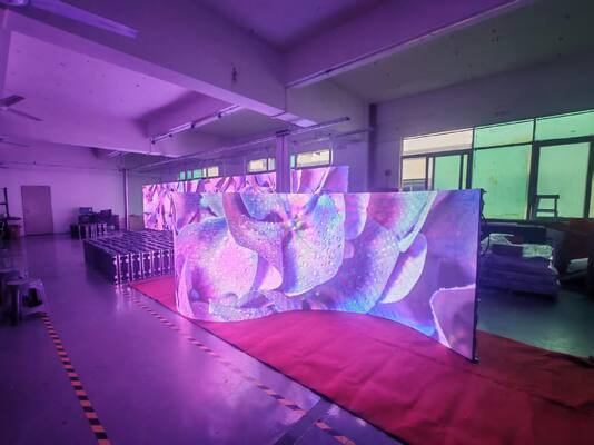 실내 P2.5 풀 컬러 LED 디스플레이 (640x480mm 캐비닛, 3840Hz 주사율)