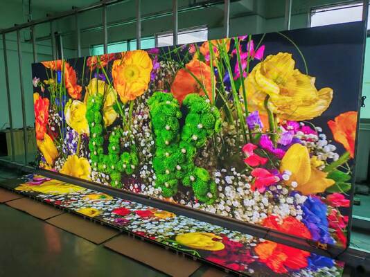 실내 P2.5 풀 컬러 LED 디스플레이 (640x480mm 캐비닛, 3840Hz 주사율)