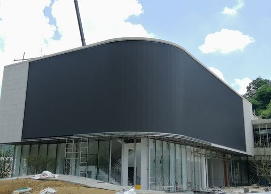 방수 고정 960X960MM 옥외 빌보드 풀 컬러 비디오 월 P5 LED 광고 디스플레이 스크린 보드