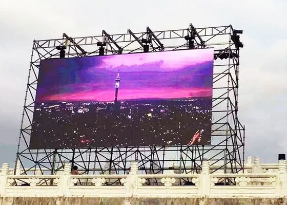 LED 램프 P3.91 LED 디스플레이 실내 / 외부 벽에 장착 된 LED 화면 3840hz 갱신 속도