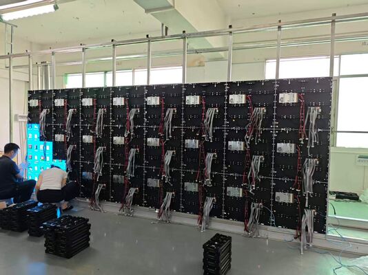 2mm 픽셀 피치, 1000cd/m² 밝기 및 250,000 픽셀 밀도의 P2 실내 LED 디스플레이