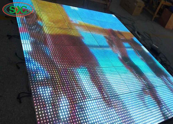 좋은 가격 연주회를 위한 1개의 SMD LED 댄스 플로워 옥외 P6.25에 대하여 높은 가중치 짐 3는, 풀 컬러 휴대용 댄스 플로워를 지도했습니다 온라인으로