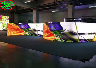 140o/140o 보는 각 실내 LED 디스플레이 보드,비디오 월 P3.91/P4.81 실내 풀 컬러 LED 디스플레이