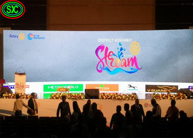 SMD 렌터 스테이지 LED 화면 고 갱신 속도 3840Hz P3.91 500*500mm LED 화면 스테이지 배경