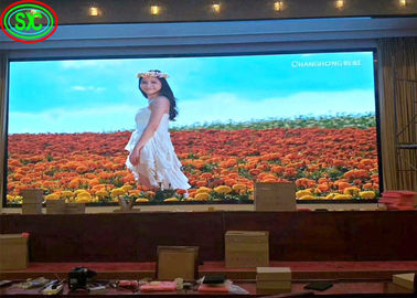 컨퍼런스 고해상도 실내 LED 비디오 디스플레이 HD P2.5 1R1G1B 실내 풀 컬러 LED 디스플레이