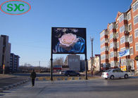 큰 풀 컬러를 광고하는 p10는 옥외 란에 의하여 지도된 영상 벽을 가립니다