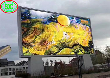 광고 LED 화면 P8 풀 컬러 모듈 256*128mm 1/4 스캔 야외 LED 광고 패널