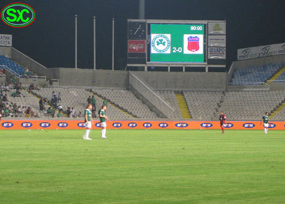 P10 옥외 광고 타이밍과 득점 경기장 축구에 의하여 지도되는 전시