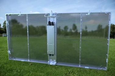 높은 밝기 투명한 LED 화면 전체 색상 광고 표지판 SMD2121
